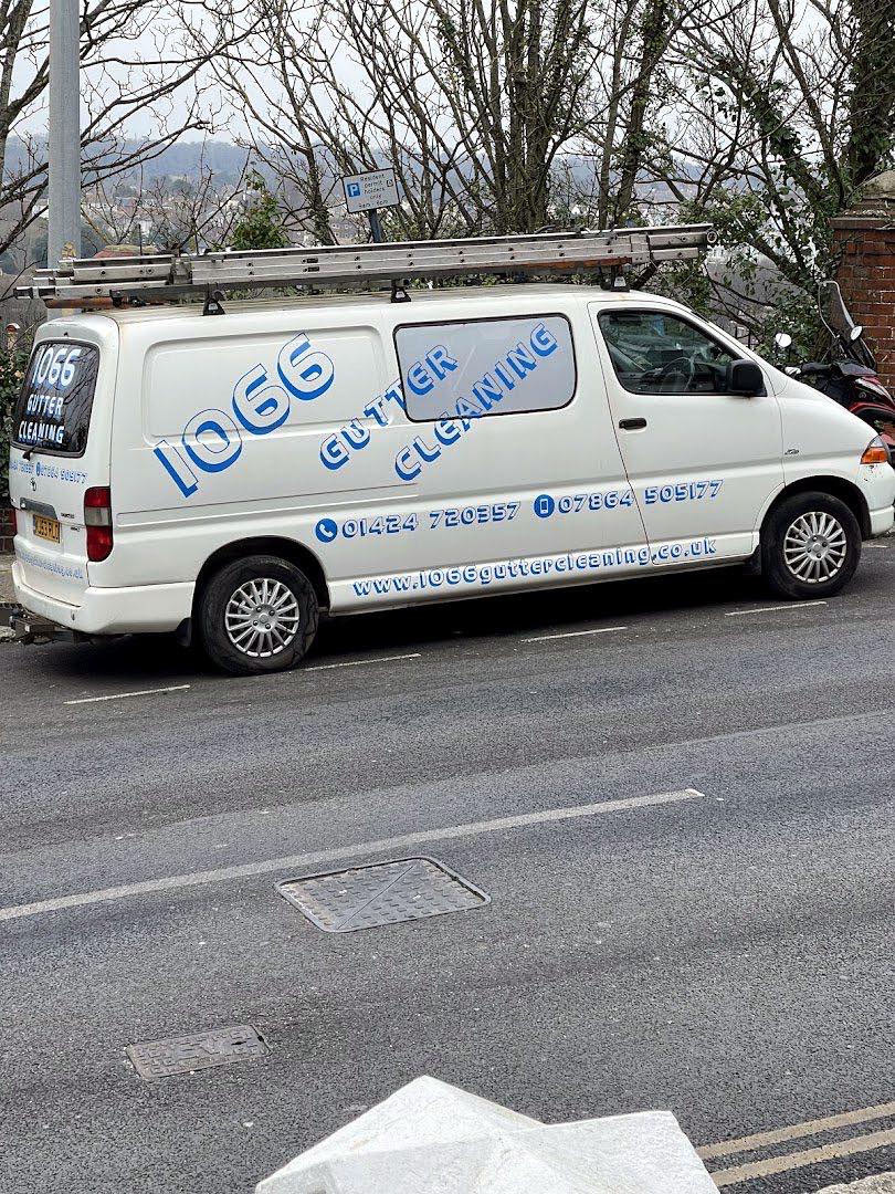 exterior cleaning work by 1066 Gutter Cleaning in Hastings