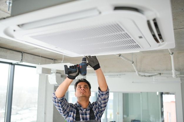air conditioning work by 1ST Class HVAC Atlanta in Atlanta