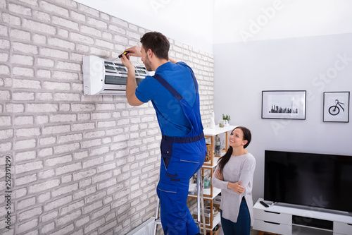 air conditioning work by 1ST Class HVAC Atlanta in Atlanta