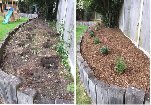 landscaping work by 4 Seasons Gardening Services in Chelmsford