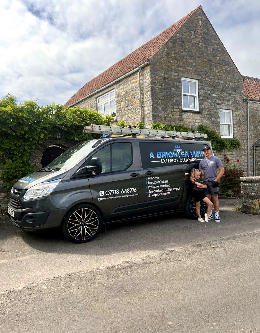 window cleaning work by A BRIGHTER VIEW EXTERIOR CLEANING in Bridgwater