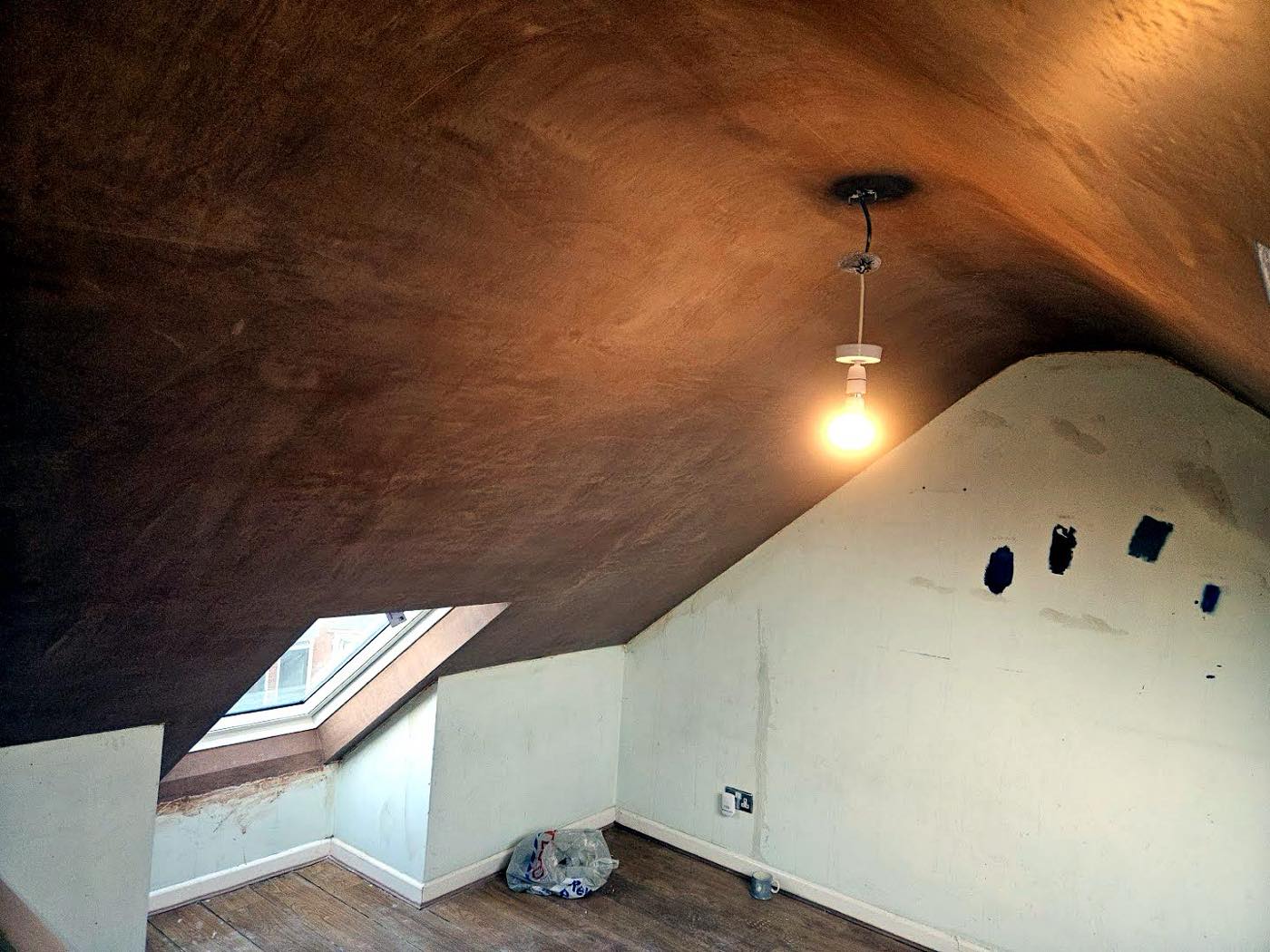construction work by A C M Plastering Services in Keevil