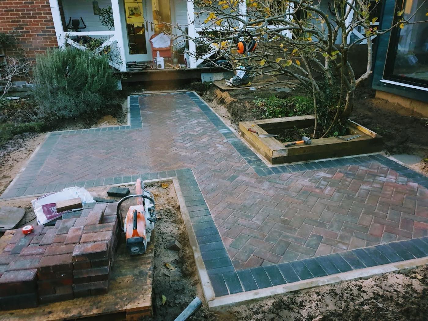 landscaping project by A-ds tree and garden maintenance in Ilfracombe