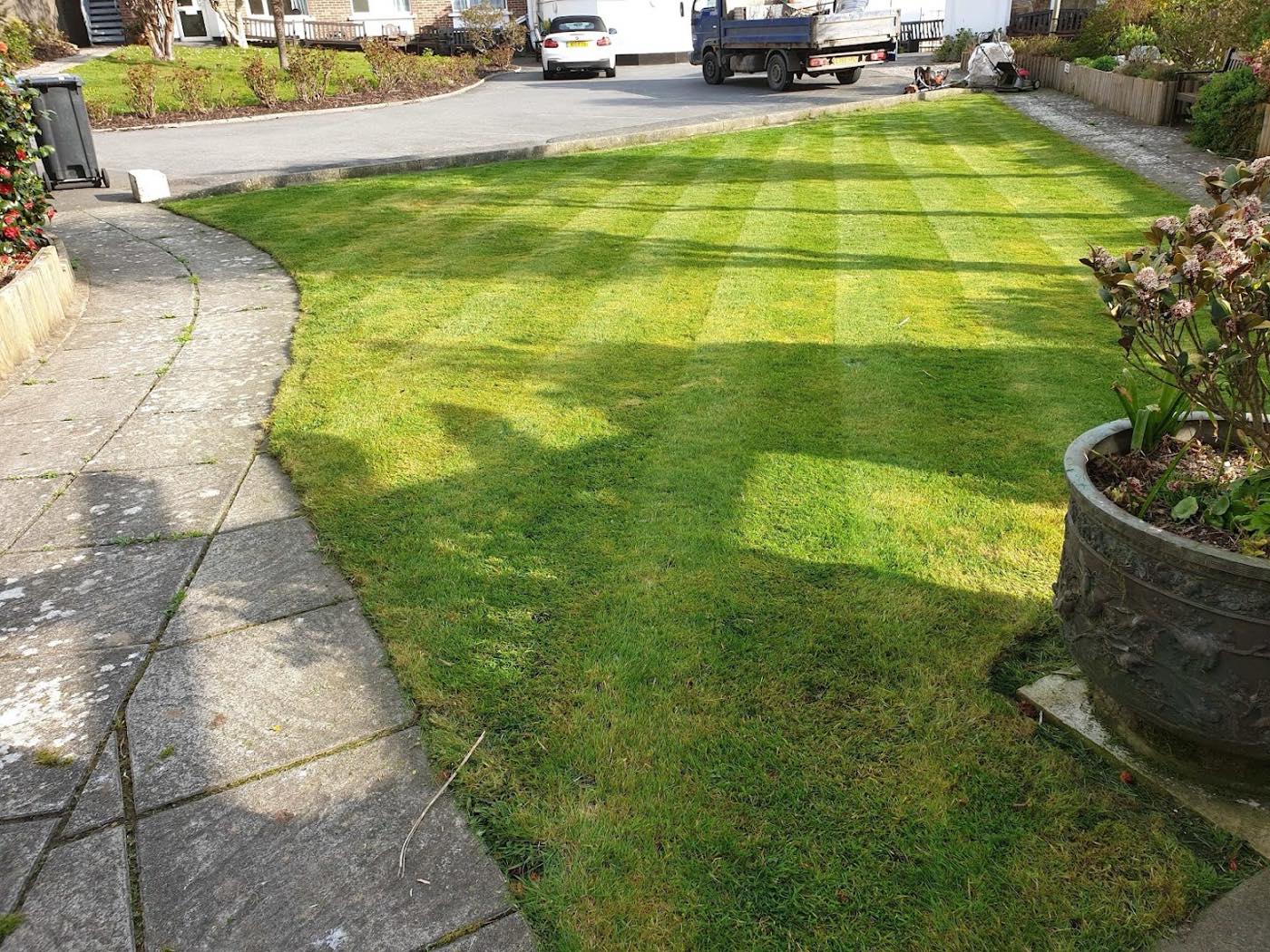 landscaping project by A-ds tree and garden maintenance in Ilfracombe