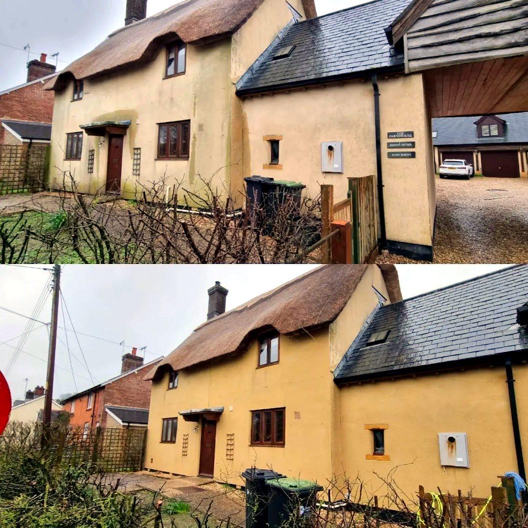 exterior cleaning work by A Pure Clean in Portland