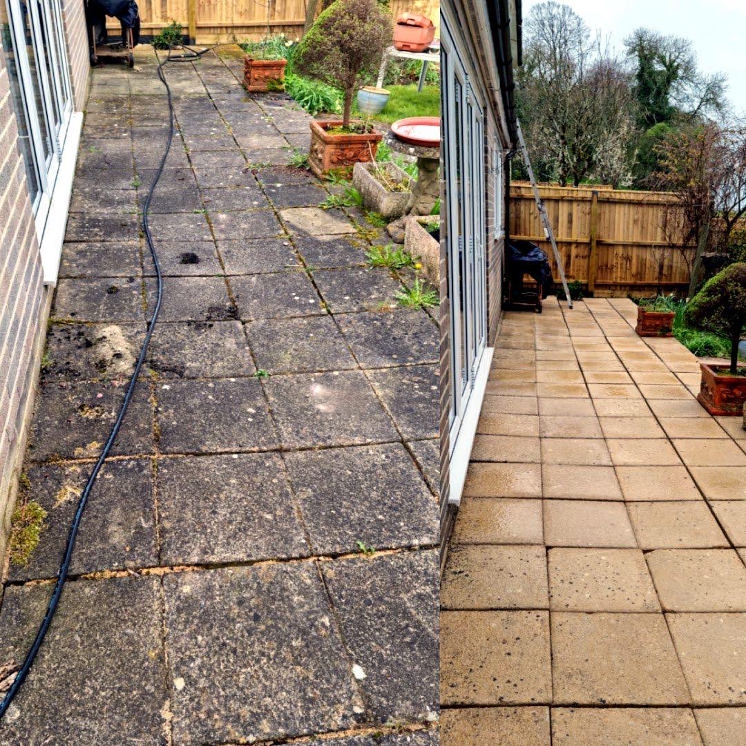exterior cleaning work by A Pure Clean in Portland