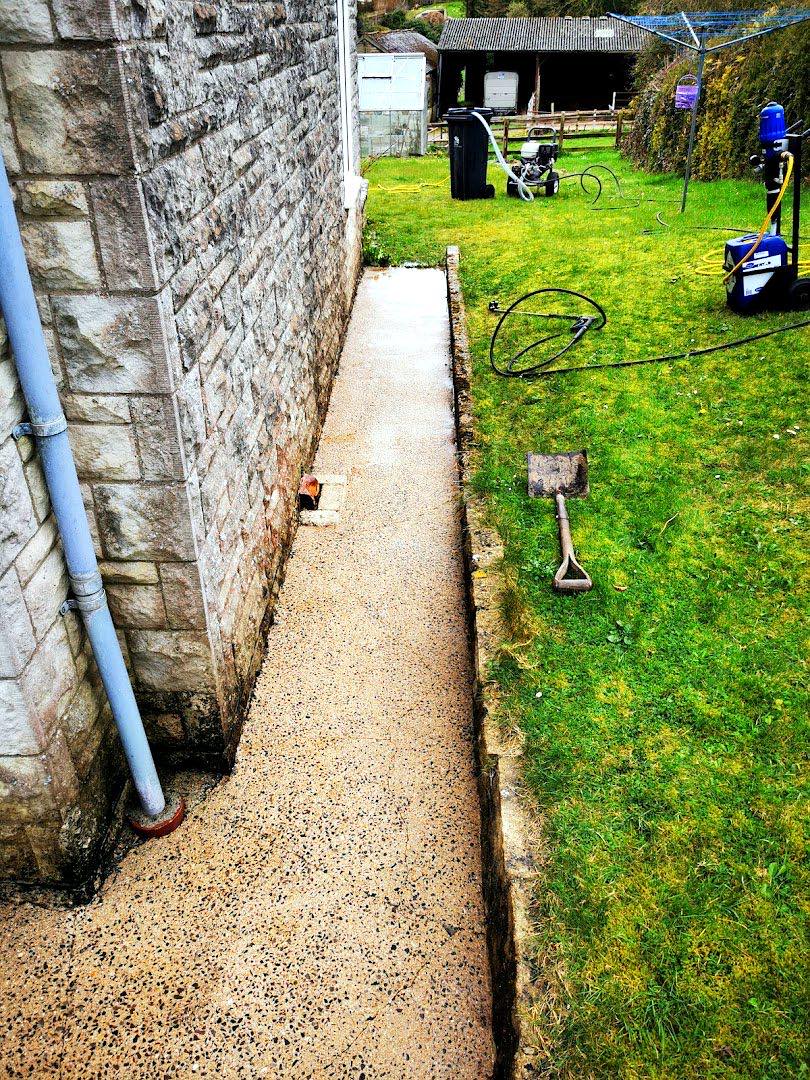 exterior cleaning work by A Pure Clean in Portland