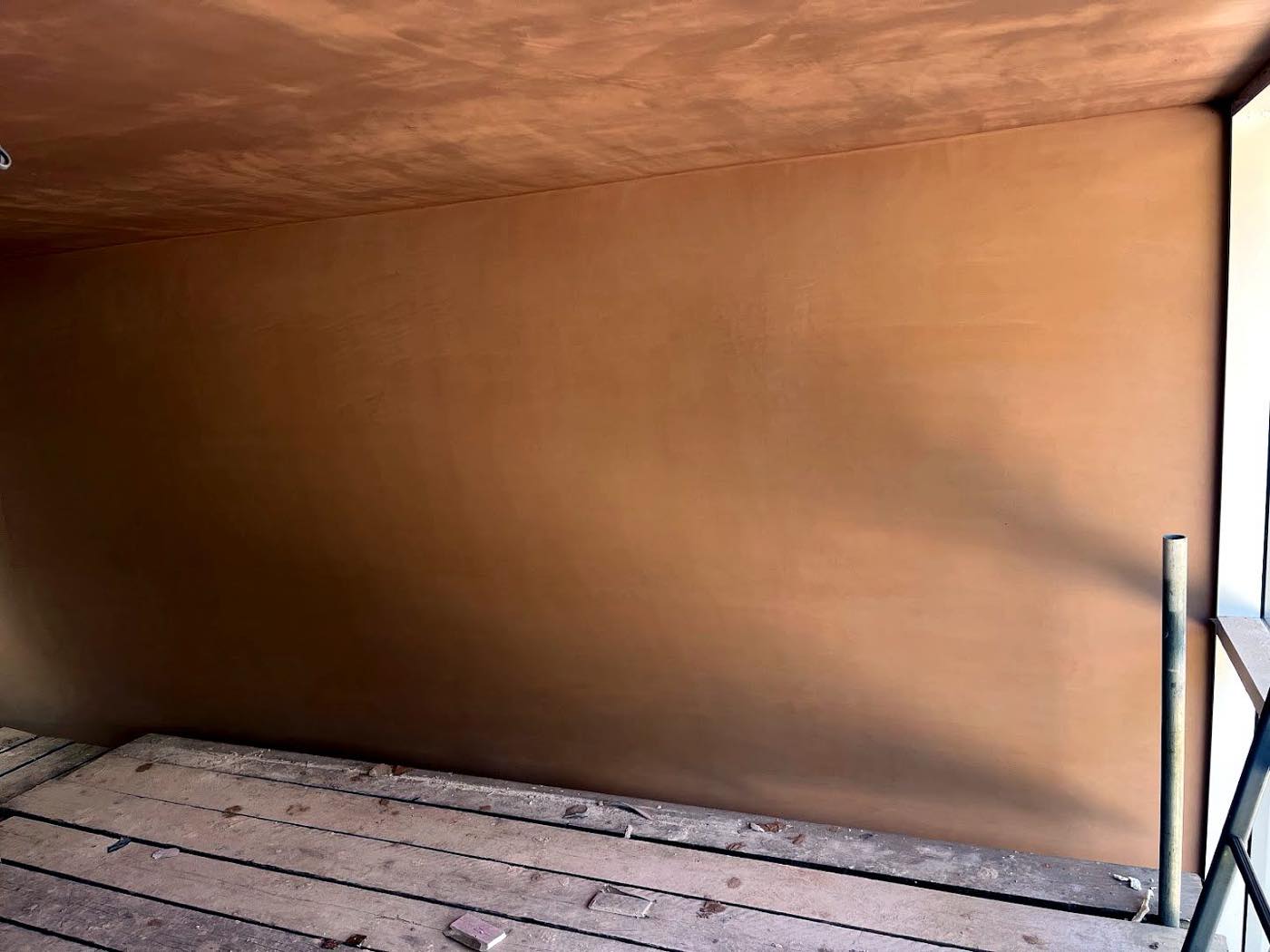 construction work by AJA Plastering in Tewkesbury