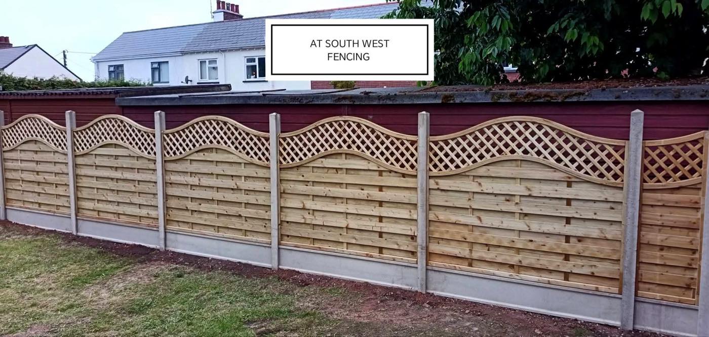 fencing work by AT South West Fencing in Highbridge Somerset in Highbridge