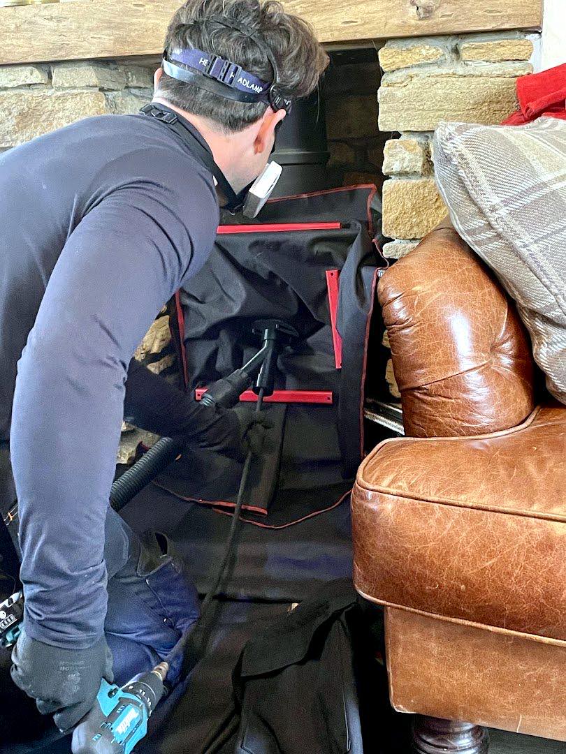 chimney work by Better Sweep Symphony in Martock