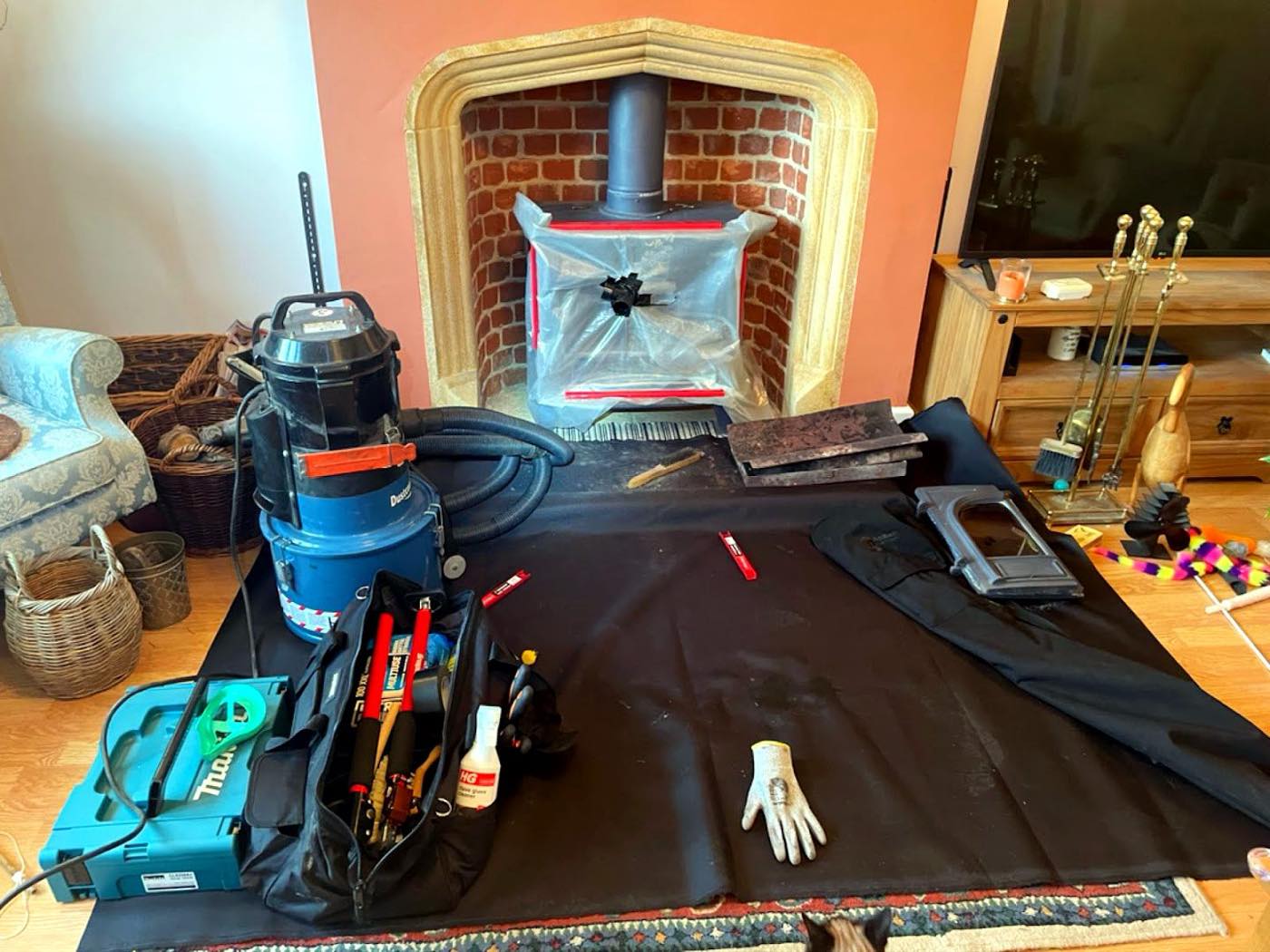 chimney work by Better Sweep Symphony in Martock