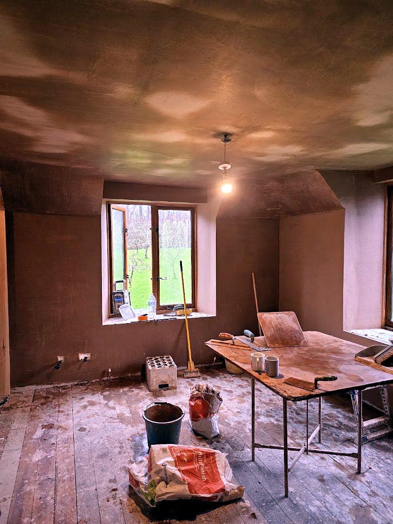 construction work by Blake plastering in Taunton