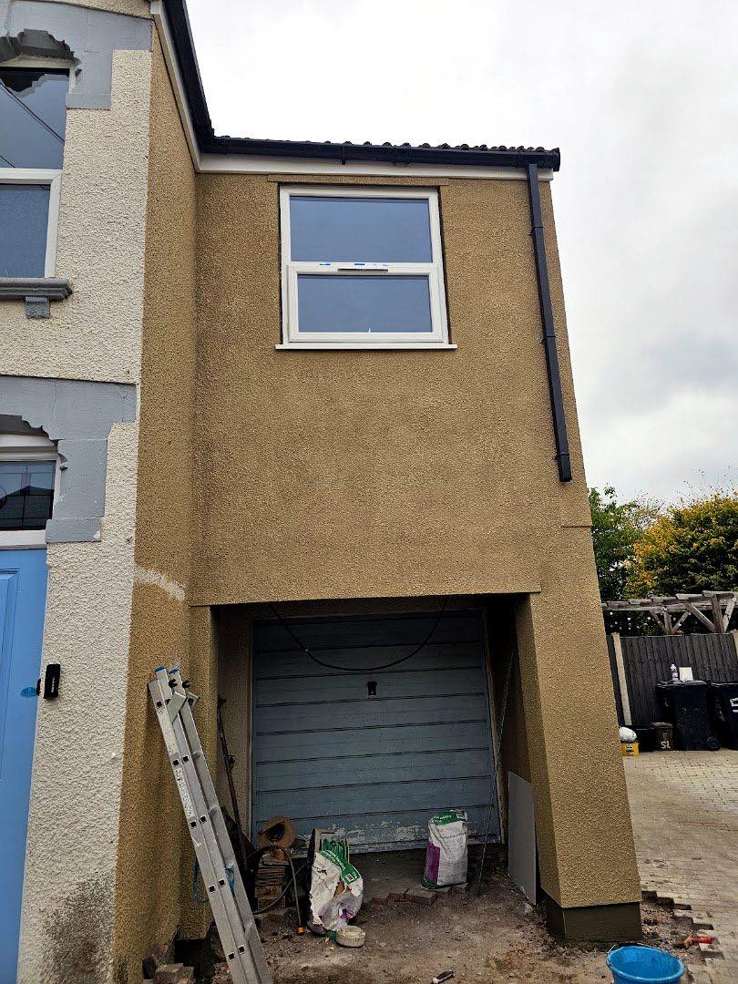 construction work by Blake plastering in Taunton
