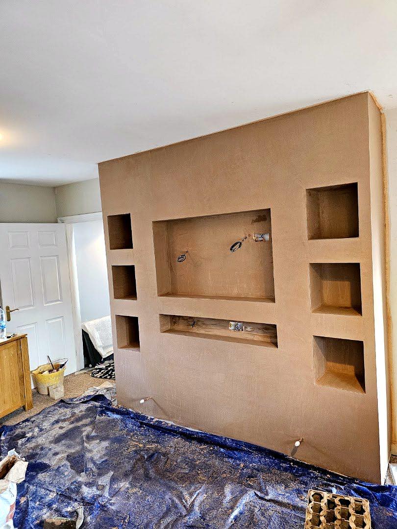 construction work by Blake plastering in Taunton
