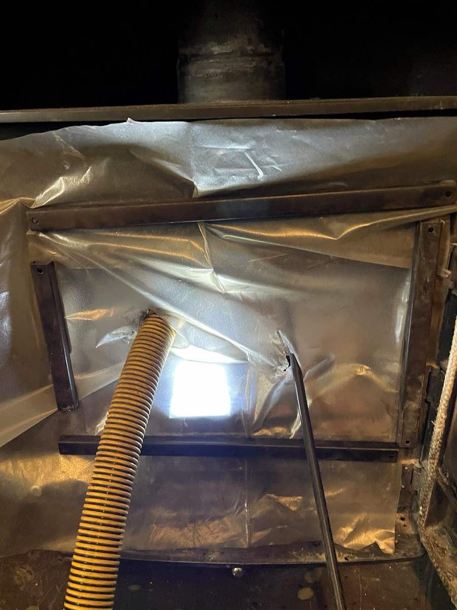 chimney work by Brams chimney sweeps in Doncaster