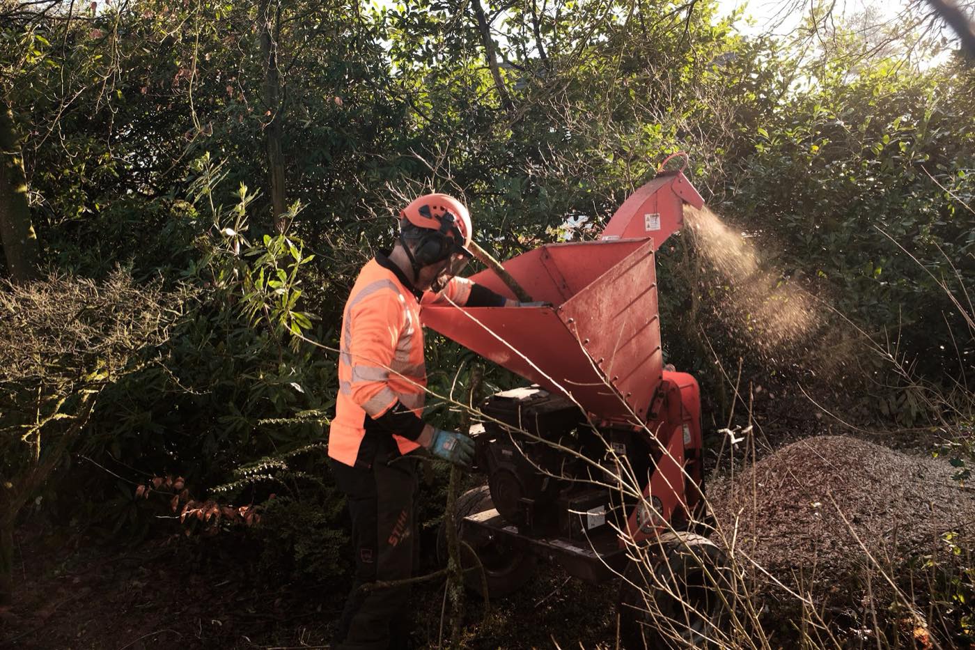 landscaping project by Brendan Garden Maintenance in Barnstaple