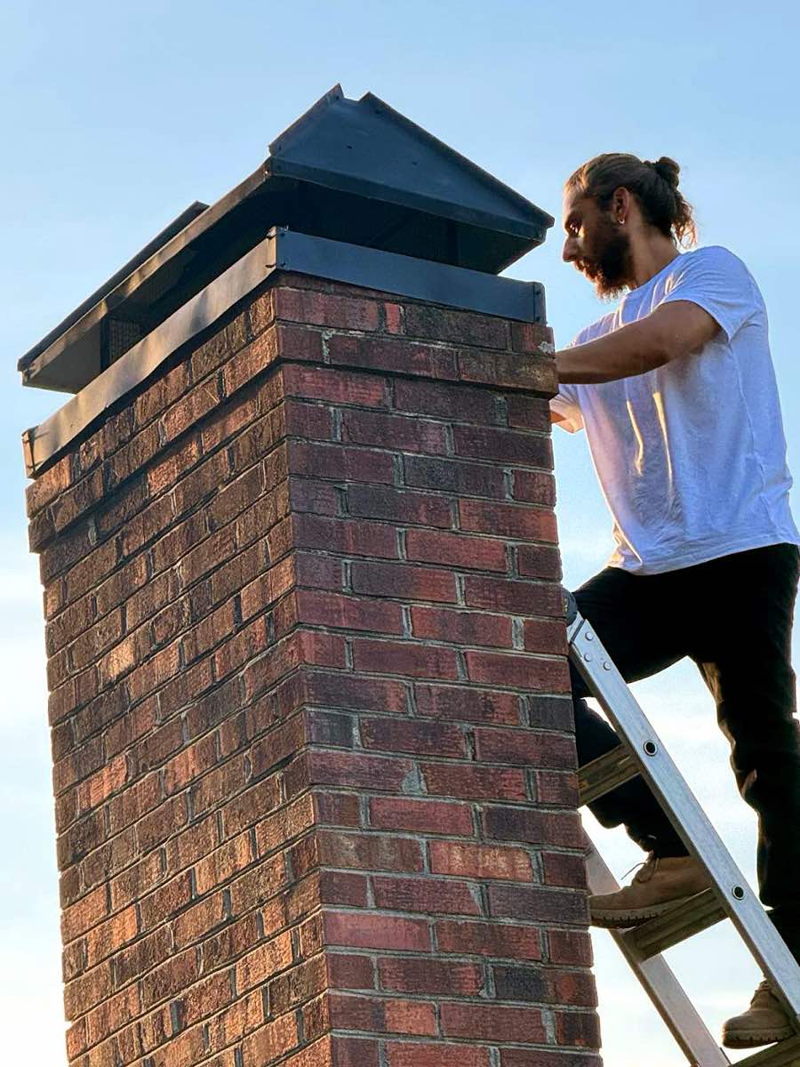 chimney work by Chimney Sweep Of America in Virginia Beach