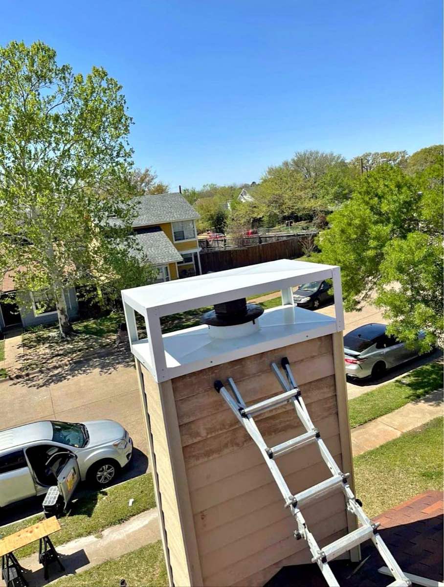 chimney work by Chimney Sweep Of America in Virginia Beach