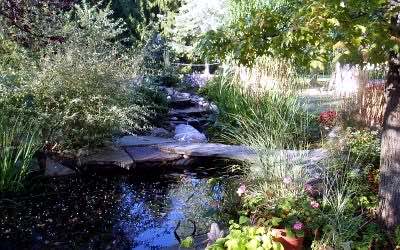 outdoor lighting work by Chris Orser Landscaping Inc. in Doylestown
