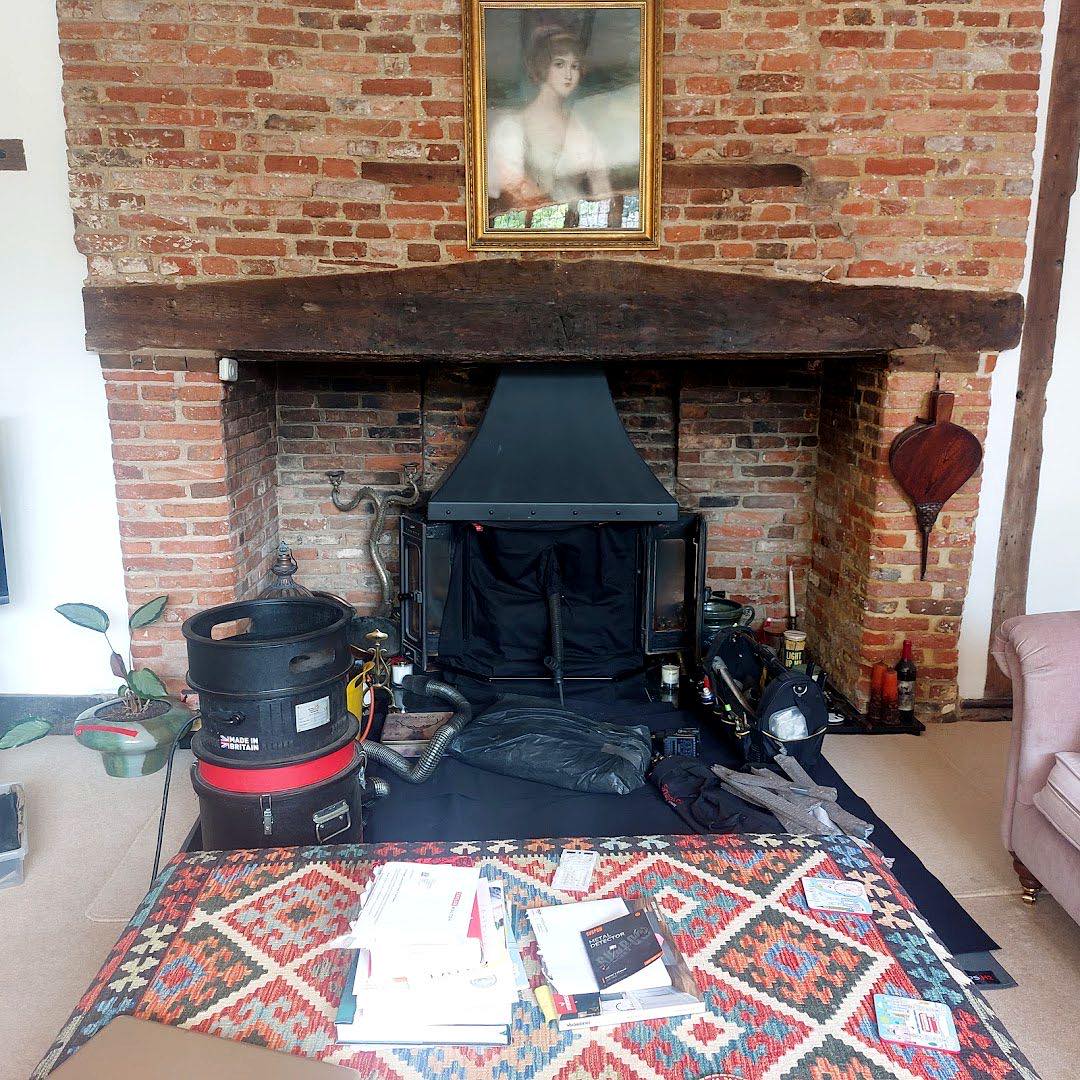 chimney work by Clements Chimney Sweeps in Babergh