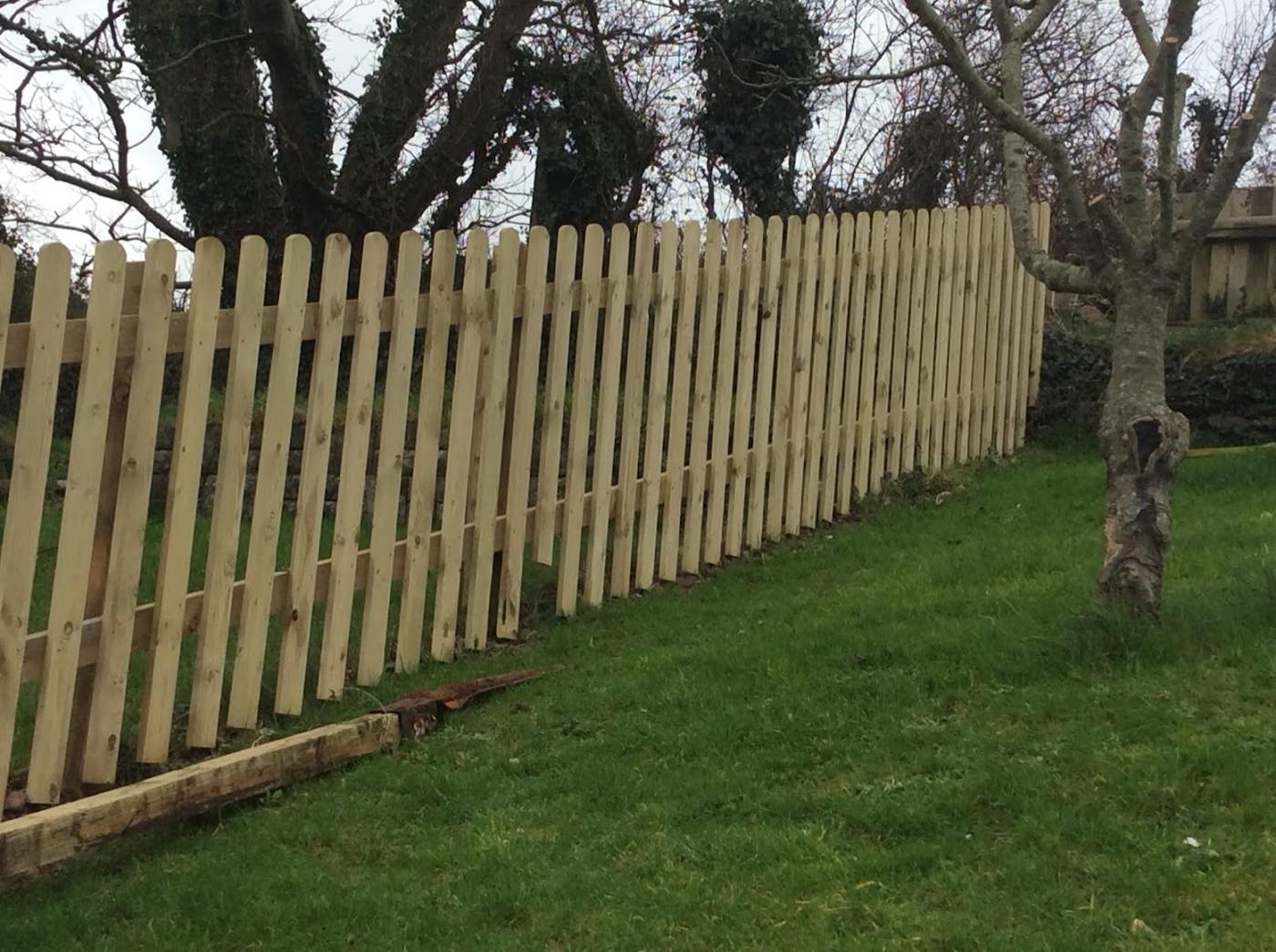 landscaping project by Createscape Landscaping & Fencing Services in Plymouth