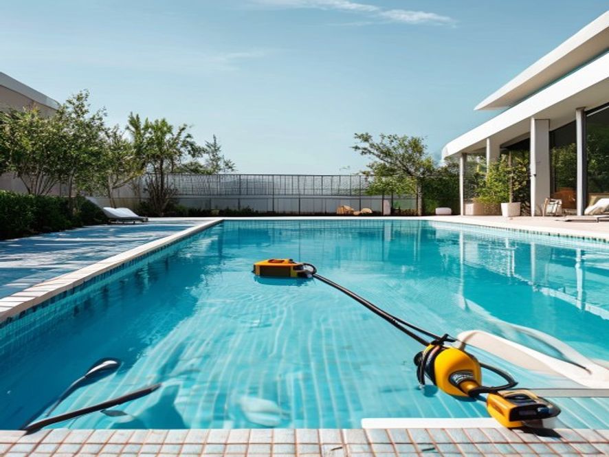 pool service work by Crystal Clear Pool Services in Bristol