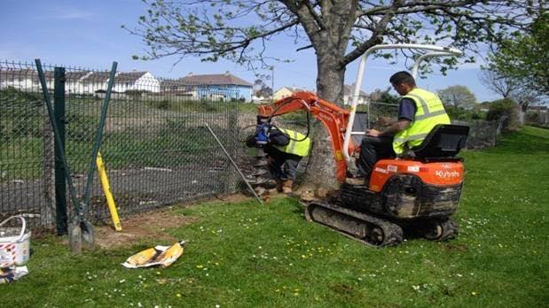 landscaping project by E V G Group Construction & Landscaping in Plymouth