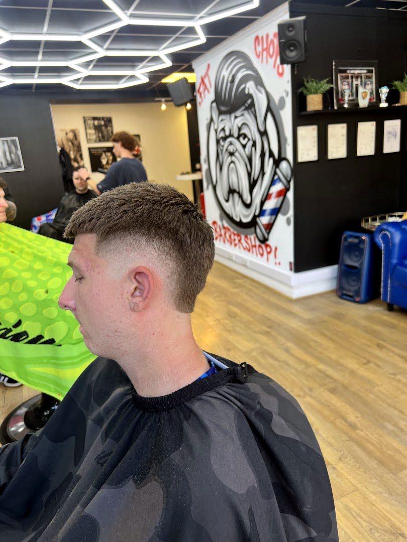 barber work by Fatchops barber shop in Minehead