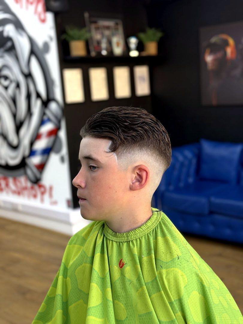 Kids' Cuts at Fatchops barber shop