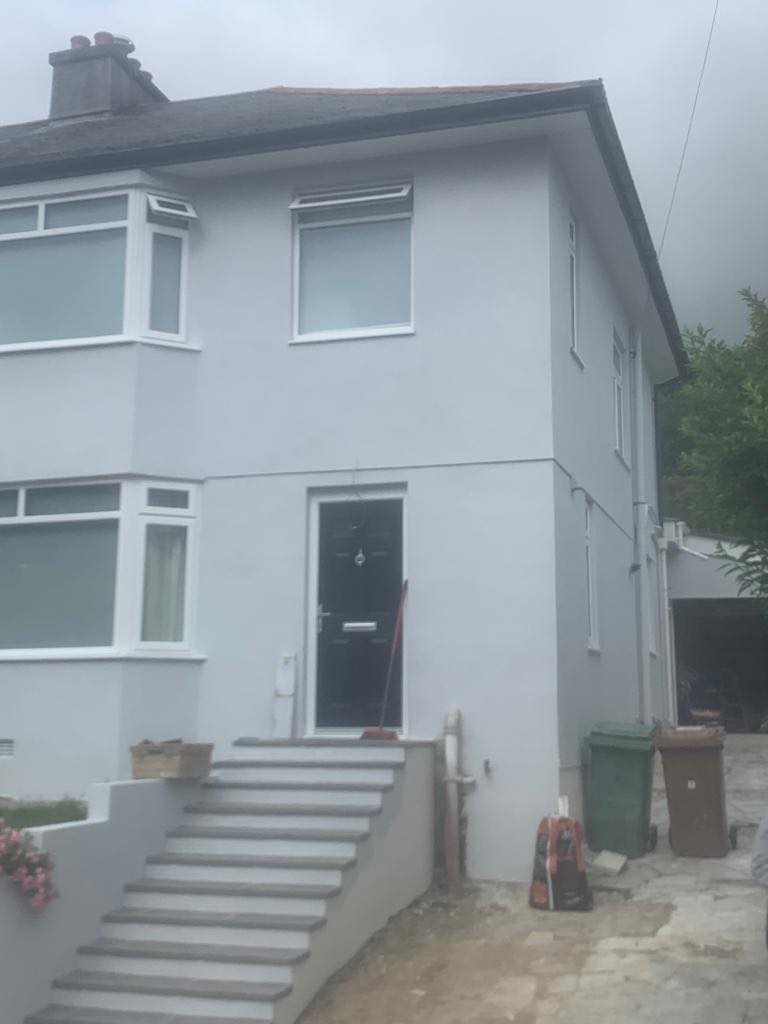 construction work by Honeystone Plastering and Building Services in Plymouth