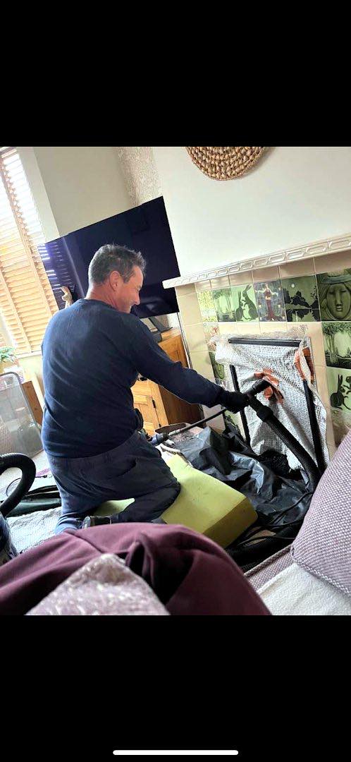 chimney work by Ian Chapman Chimney Sweep in Chilcompton