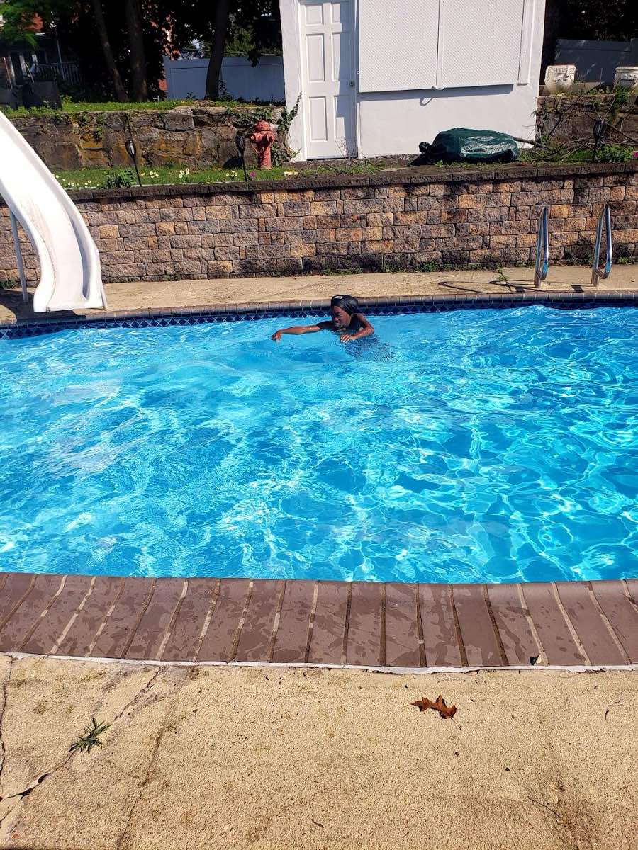 pool service work by Isabella Pools LLC in Bridgeport