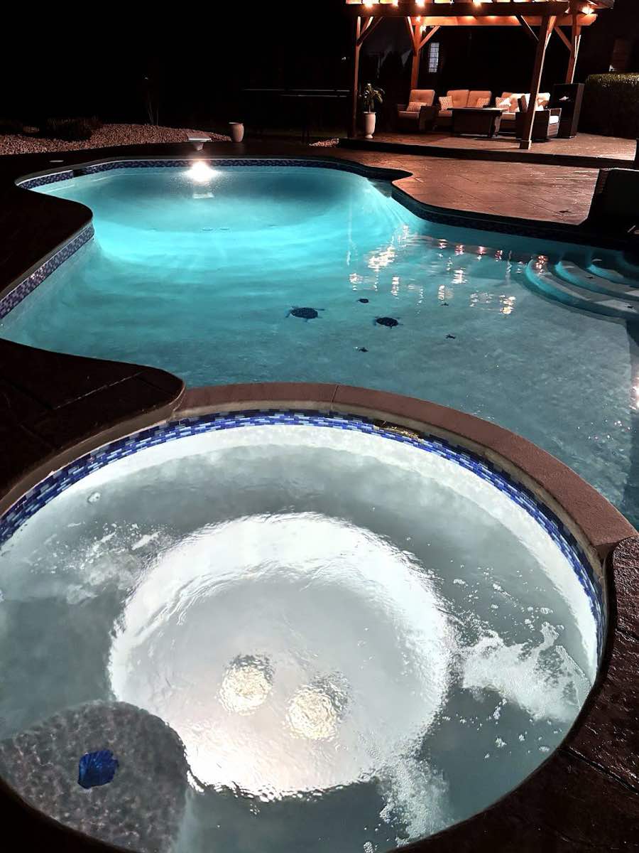 pool service work by Isabella Pools LLC in Bridgeport