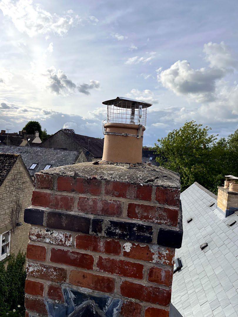 chimney work by JB sweeps in Dursley