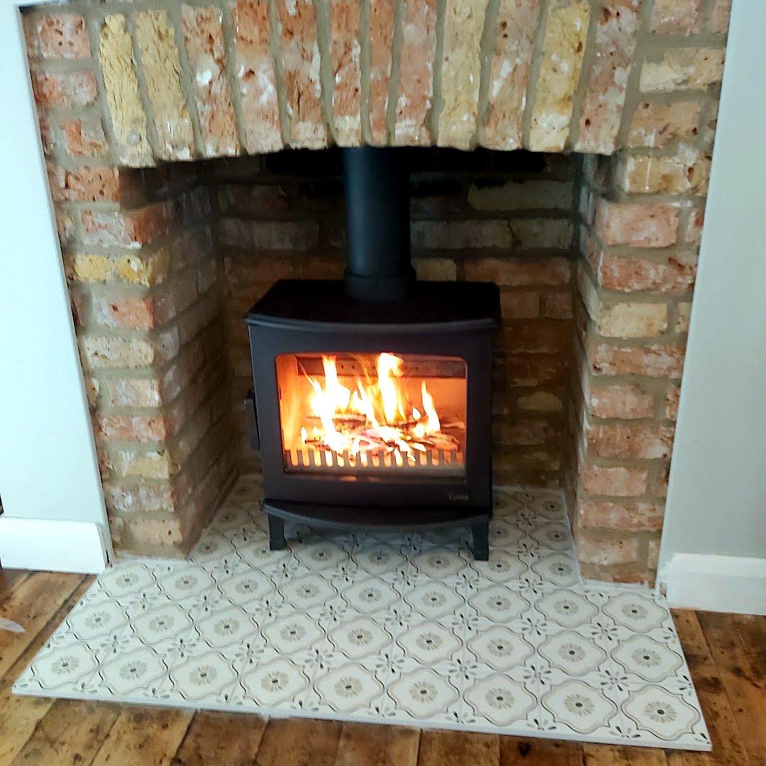fireplace stove work by JLC Installations in Ramsgate