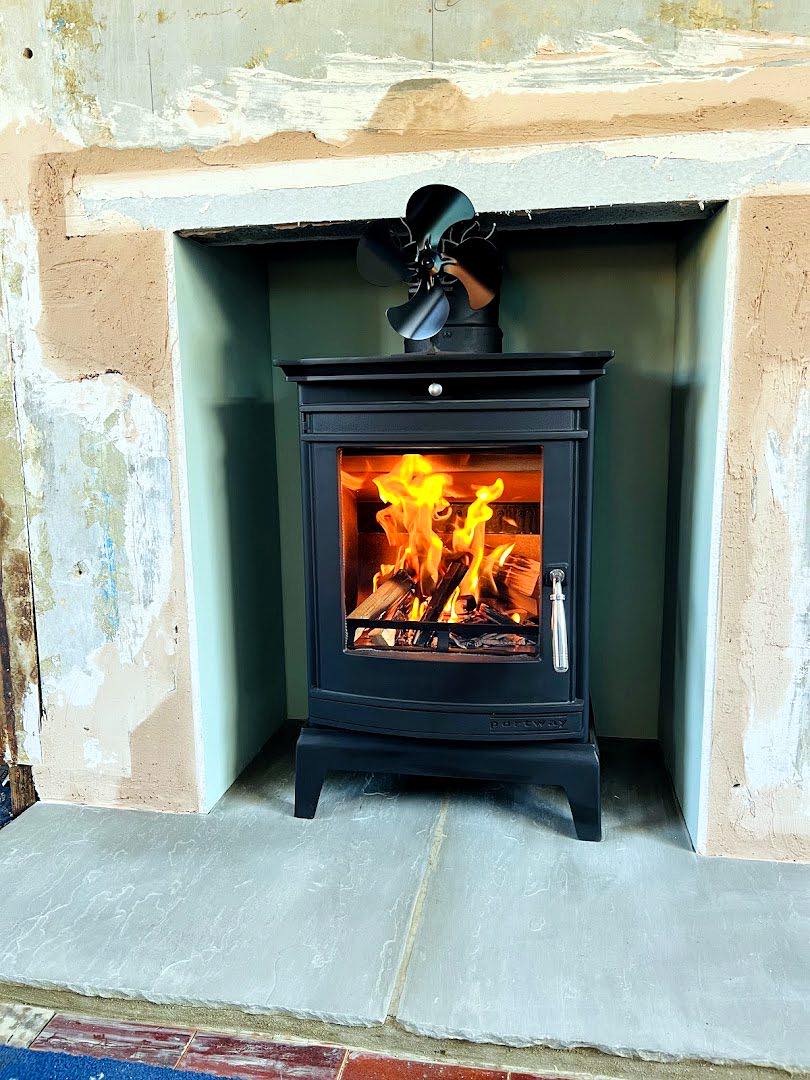 fireplace stove work by JLC Installations in Ramsgate
