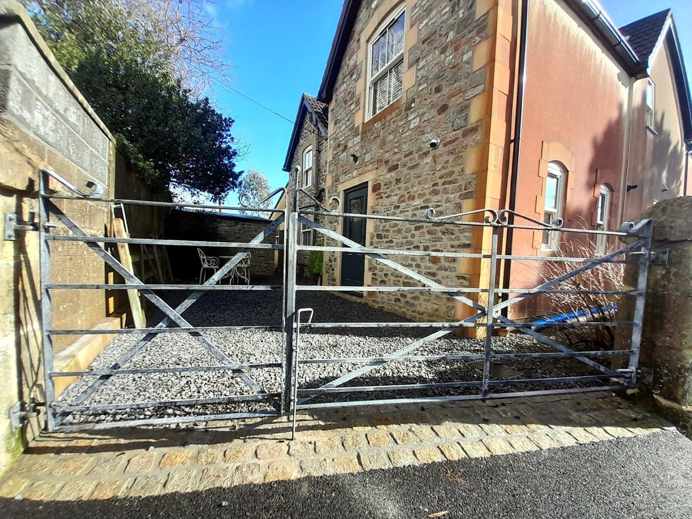 gate automation work by Moors Metalworks & Gate-craft. Bespoke Driveway Gates, Automation & Railings in Radstock