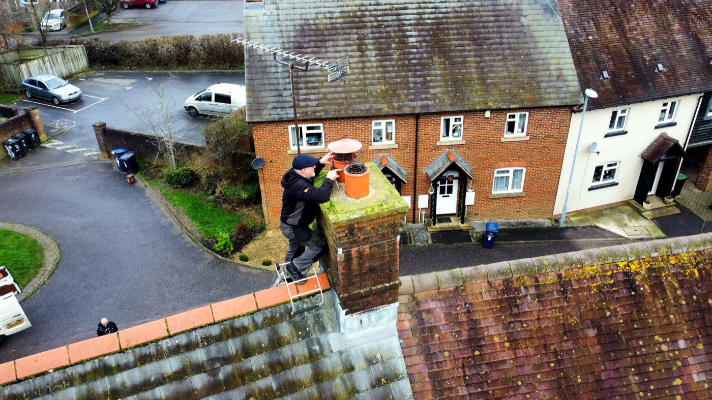 chimney work by Phoenix Chimney Services ( Sweep Safe, HETAS installer ) in Frome