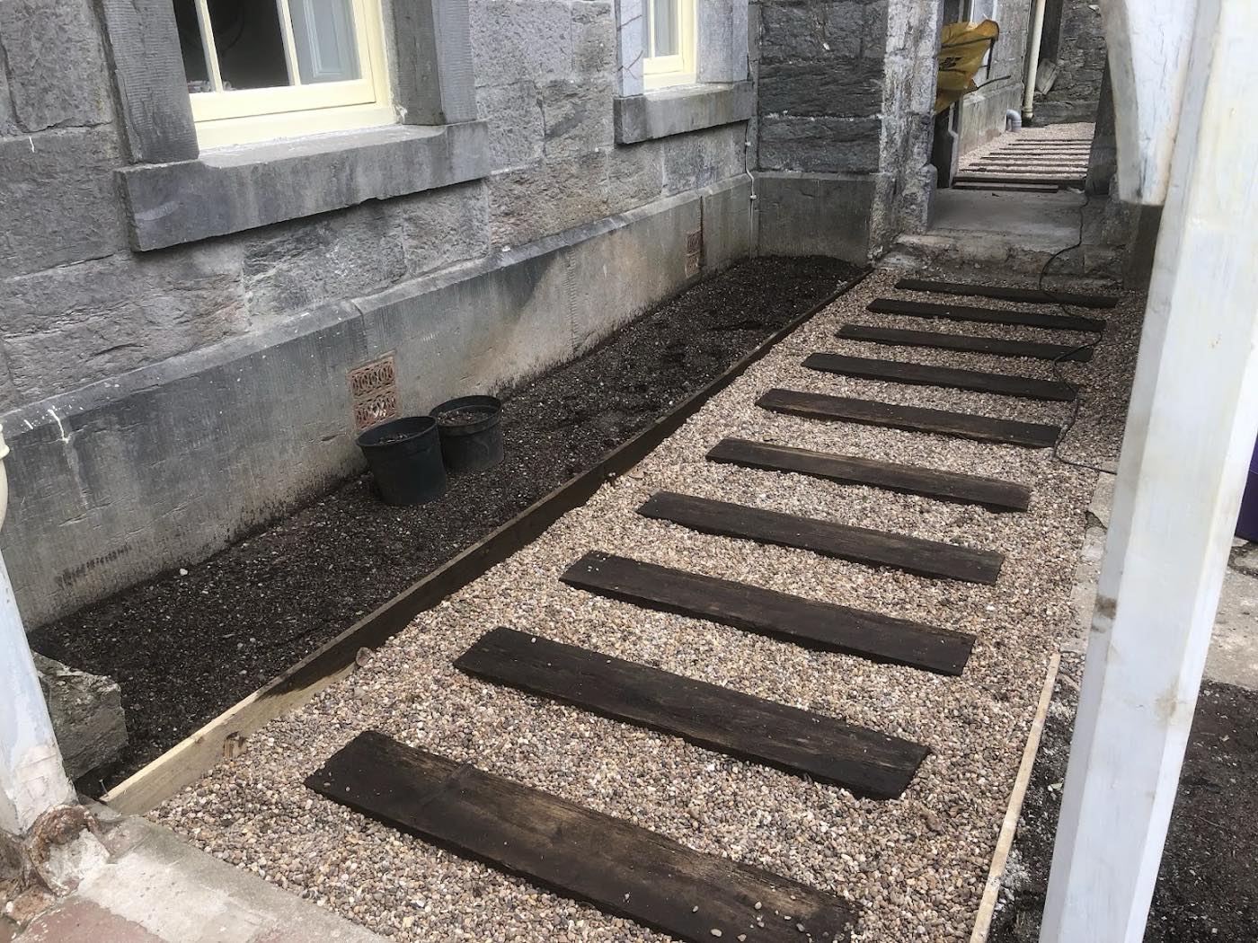landscaping project by Pl services & maintenance in Plymouth
