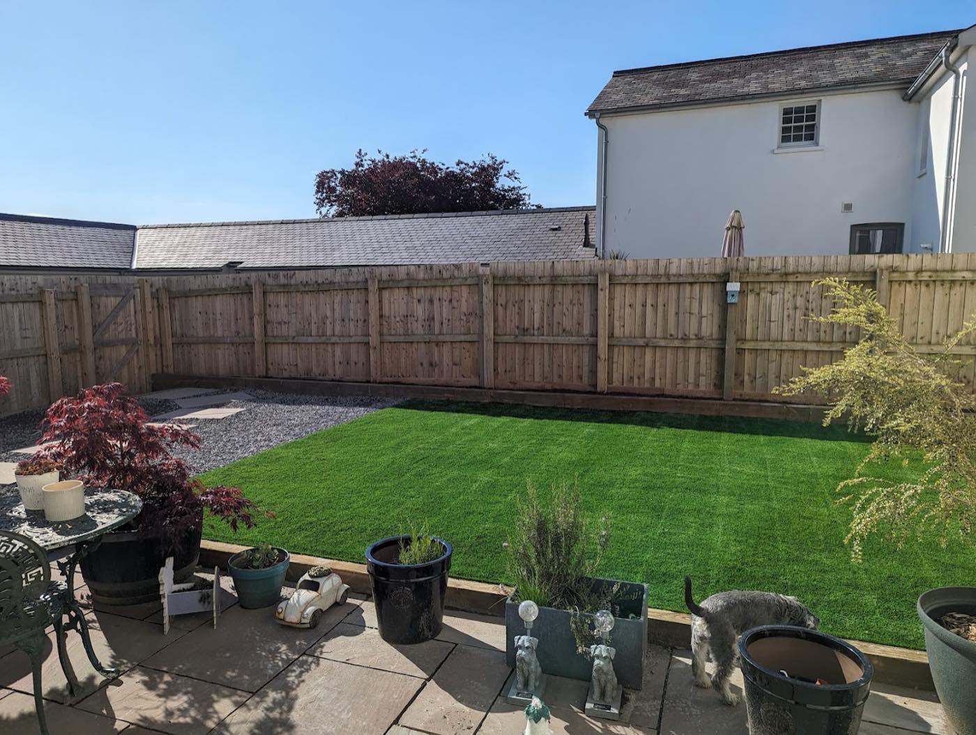 Recent work by T & S Artificial grass and landscaping