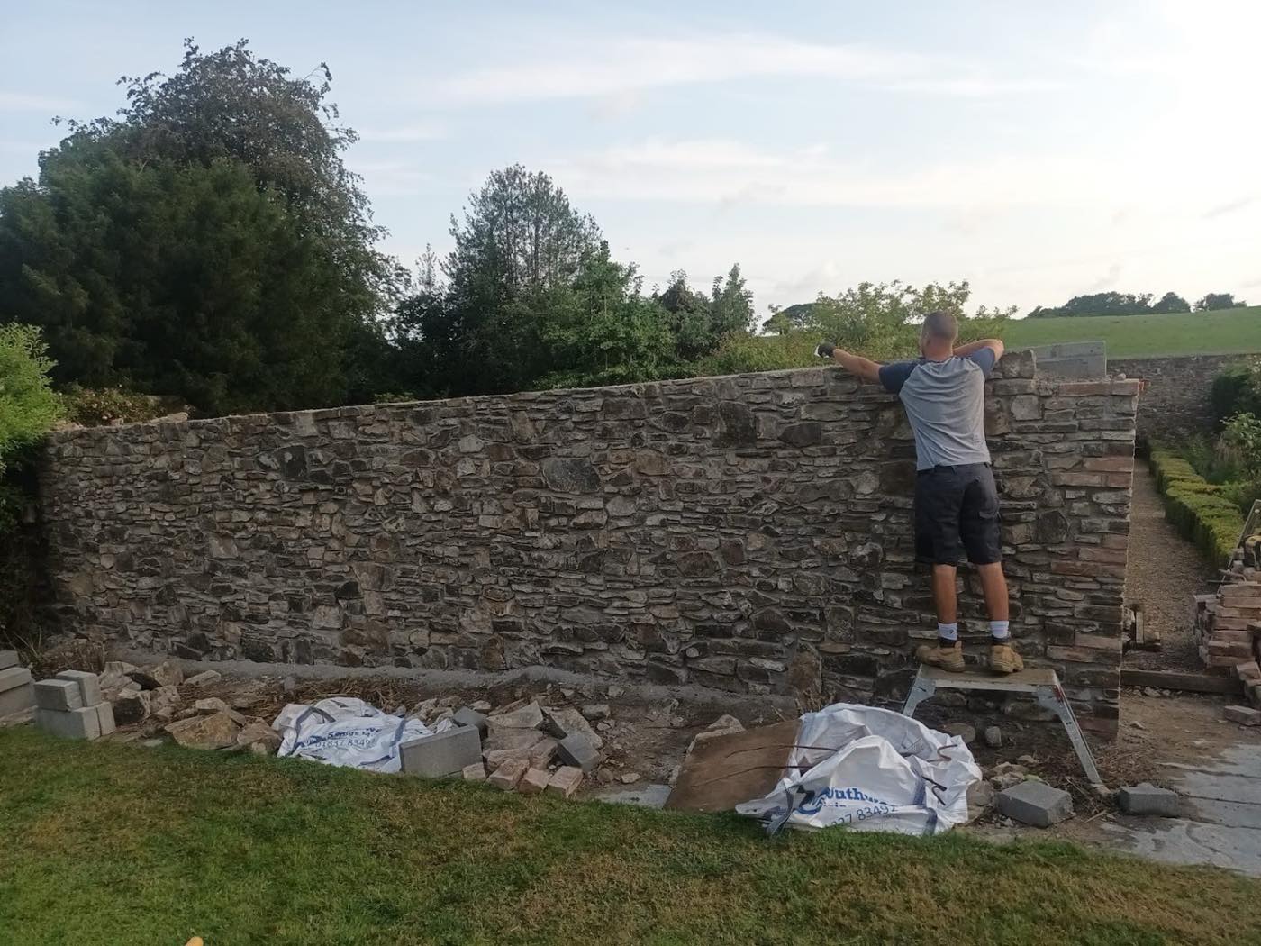 landscaping project by WS Bricklaying & Landscaping in Barnstaple